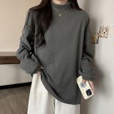 ハイネックプルオーバー【韓国ファッション】【春夏新商品】 | Doula Doula | 詳細画像8 