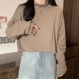 ハイネックプルオーバー【韓国ファッション】【春夏新商品】 | Doula Doula | 詳細画像14 