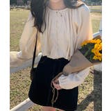 ベージュ | ブラウス【韓国ファッション】 | Girly Doll