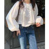 ホワイト | ブラウス【韓国ファッション】 | Girly Doll