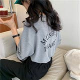 バックロゴビッグシルエットTシャツ【韓国ファッション】 | Girly Doll | 詳細画像20 