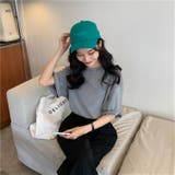 バックロゴビッグシルエットTシャツ【韓国ファッション】 | Girly Doll | 詳細画像24 