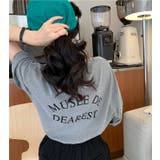 バックロゴビッグシルエットTシャツ【韓国ファッション】 | Girly Doll | 詳細画像27 