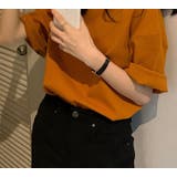 バックロゴビッグシルエットTシャツ【韓国ファッション】 | Girly Doll | 詳細画像33 