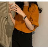 バックロゴビッグシルエットTシャツ【韓国ファッション】 | Girly Doll | 詳細画像42 