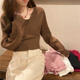 カシュクールニット【韓国ファッション】 | Girly Doll | 詳細画像3 