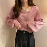 カシュクールニット【韓国ファッション】 | Girly Doll | 詳細画像5 