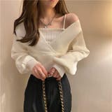 カシュクールニット【韓国ファッション】 | Girly Doll | 詳細画像12 