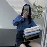 スラブコットンロングTシャツ【韓国ファッション】 | Doula Doula | 詳細画像4