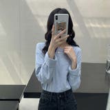 スラブコットンロングTシャツ【韓国ファッション】 | Doula Doula | 詳細画像26