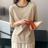 ボーダーカットTシャツ【韓国ファッション】 | Doula Doula | 詳細画像11