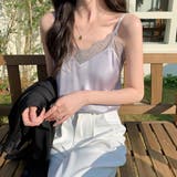 レースサテンキャミソール | Girly Doll | 詳細画像18