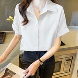 ポロカラー半袖シャツ【韓国ファッション】 | Doula Doula | 詳細画像9 