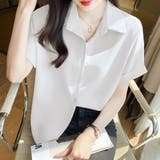 ポロカラー半袖シャツ【韓国ファッション】 | Doula Doula | 詳細画像11 
