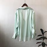 サイドリボンオーバーサイズシアーシャツ【韓国ファッション】 | Girly Doll | 詳細画像43