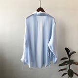 サイドリボンオーバーサイズシアーシャツ【韓国ファッション】 | Girly Doll | 詳細画像46