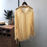 サイドリボンオーバーサイズシアーシャツ【韓国ファッション】 | Girly Doll | 詳細画像47