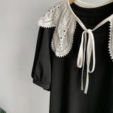 付け衿パフスリーブカットフレアワンピース【韓国ファッション】 | Girly Doll | 詳細画像26 