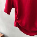 ラウンドネックサイドギャザー半袖Tシャツ【韓国ファッション】 | Doula Doula | 詳細画像25