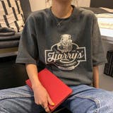 ラウンドネックルーズプリントTシャツ【韓国ファッション】 | Doula Doula | 詳細画像3