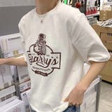 ラウンドネックルーズプリントTシャツ【韓国ファッション】 | Doula Doula | 詳細画像18