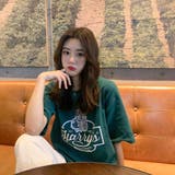 ラウンドネックルーズプリントTシャツ【韓国ファッション】 | Doula Doula | 詳細画像30