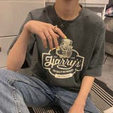 ラウンドネックルーズプリントTシャツ【韓国ファッション】 | Doula Doula | 詳細画像36