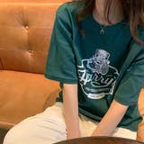 ラウンドネックルーズプリントTシャツ【韓国ファッション】 | Doula Doula | 詳細画像39