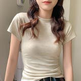 クルーネックフィットTシャツ【韓国ファッション】 | Doula Doula | 詳細画像13