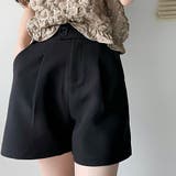 ハイウエストタックショートパンツ【韓国ファッション】 | Doula Doula | 詳細画像3 