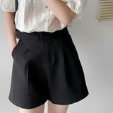 ハイウエストタックショートパンツ【韓国ファッション】 | Doula Doula | 詳細画像5 