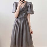 カシュクールシフォンチャイナワンピース【韓国ファッション】 | Girly Doll | 詳細画像18