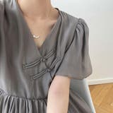 カシュクールシフォンチャイナワンピース【韓国ファッション】 | Girly Doll | 詳細画像19