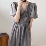 カシュクールシフォンチャイナワンピース【韓国ファッション】 | Girly Doll | 詳細画像20