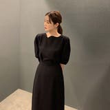 ツーピースセット シフォンブラウス&ミドルスカートセットアップ | Girly Doll | 詳細画像6