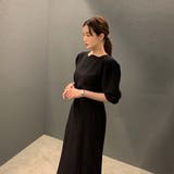 ツーピースセット シフォンブラウス&ミドルスカートセットアップ | Girly Doll | 詳細画像8