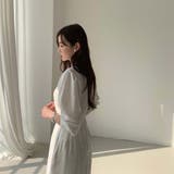 ツーピースセット シフォンブラウス&ミドルスカートセットアップ | Girly Doll | 詳細画像15