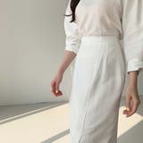 ツーピースセット シフォンブラウス&ミドルスカートセットアップ | Girly Doll | 詳細画像23