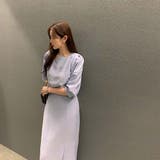 ツーピースセット シフォンブラウス&ミドルスカートセットアップ | Girly Doll | 詳細画像27