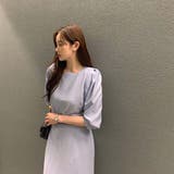 ツーピースセット シフォンブラウス&ミドルスカートセットアップ | Girly Doll | 詳細画像28