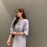 ツーピースセット シフォンブラウス&ミドルスカートセットアップ | Girly Doll | 詳細画像29