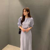 ツーピースセット シフォンブラウス&ミドルスカートセットアップ | Girly Doll | 詳細画像30