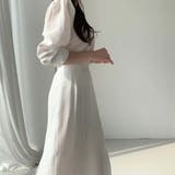 ツーピースセット シフォンブラウス&ミドルスカートセットアップ | Girly Doll | 詳細画像34