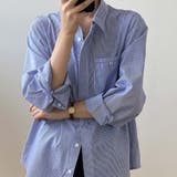 ストライプシャツ【韓国ファッション】 | Girly Doll | 詳細画像10 