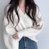 カシュクールニットセーター【韓国ファッション】 | Girly Doll | 詳細画像5 