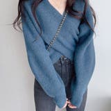 カシュクールニットセーター【韓国ファッション】 | Girly Doll | 詳細画像9 
