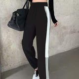 サイドラインスウェットパンツ【韓国ファッション】【春夏新商品】 | Girly Doll | 詳細画像2 