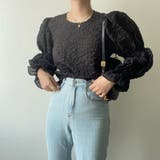 クルーネックブラウス【韓国ファッション】【春夏新商品】 | Girly Doll | 詳細画像18 