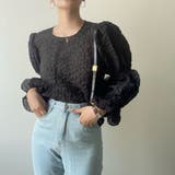 クルーネックブラウス【韓国ファッション】【春夏新商品】 | Girly Doll | 詳細画像19 