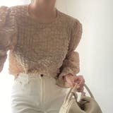 クルーネックブラウス【韓国ファッション】【春夏新商品】 | Girly Doll | 詳細画像27 